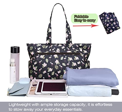 Fireworks Tree Floral Tote for Shopping and Travel