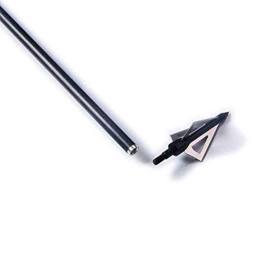 PG1ARCHERY 12pk 3 Blade Hunting Broadheads with Case