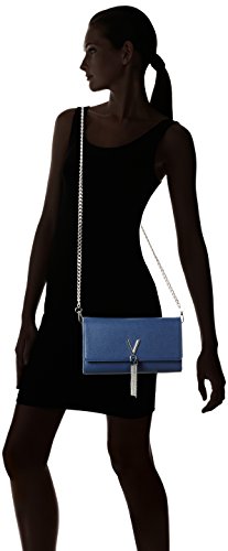 Valentino Divina Blue Crossbody Bag - VBS1R401G-BLU