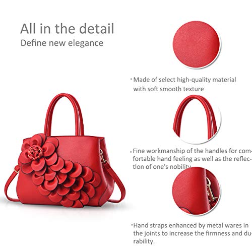 NICOLE&DORIS Floral Crossbody Bag for Stylish Ladies