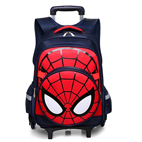GLOOMALL Cartoon School Backpack with Six Wheels