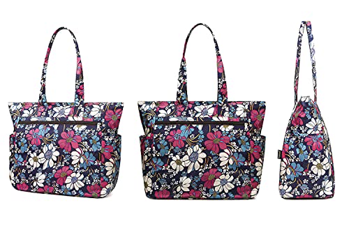Fireworks Tree Floral Tote for Shopping and Travel