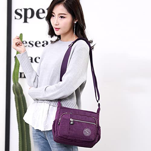 XUDREZ Multi Pocket Cross Body Bag - Red