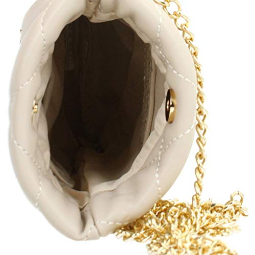 Valentino Women's Ocarina Crossbody, Ecru, Talla ÚNICA