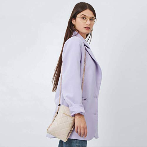 Valentino Women's Ocarina Crossbody, Ecru, Talla ÚNICA