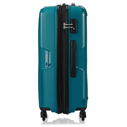 TRIPP Teal Escape Medium 4 Wheel Expandable Suitcase