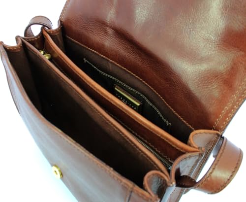 Brown The Bridge Messenger Bag 04415201-14