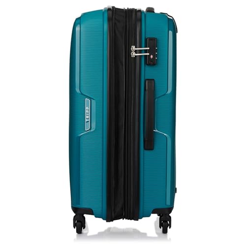 TRIPP Teal Escape Medium 4 Wheel Expandable Suitcase