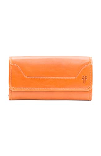 Frye Sunset Leather Continental Snap Wallet One Size
