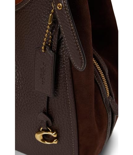 COACH Lori Leather Shoulder Bag, Maple, One Size