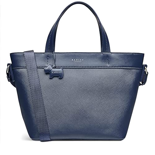 RADLEY Essex Road Medium Grab Bag in Ink Blue