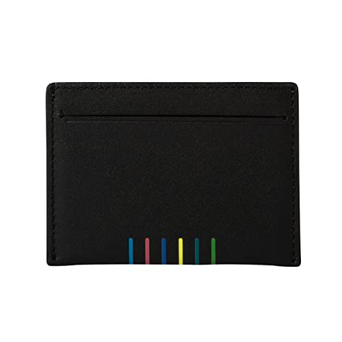 PS Paul Smith Men's Black CC Stripe Wallet