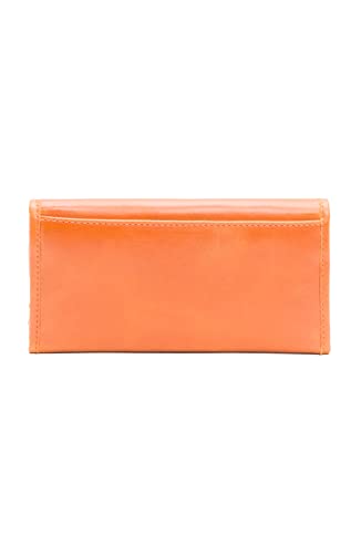 Frye Sunset Leather Continental Snap Wallet One Size