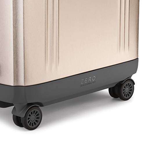 Bronze Medium Halliburton Aluminum Hardside Designer Handbag