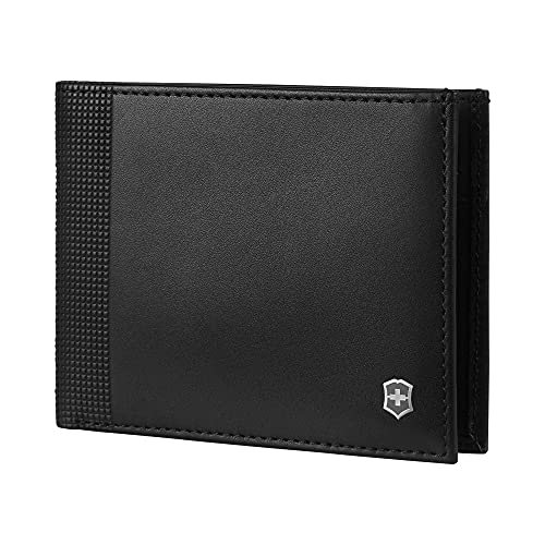 Victorinox Swiss Army Black Alox Bi-Fold Wallet