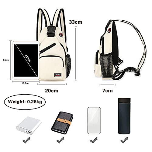 FANDARE Women's Small Sling Crossbody Backpack Handbag