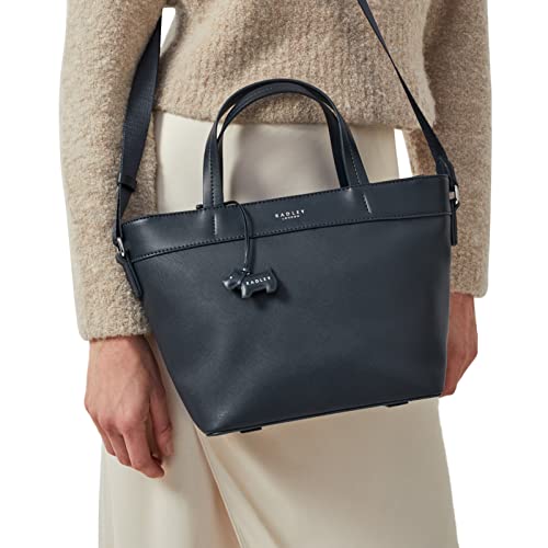 RADLEY Essex Road Medium Grab Bag in Ink Blue