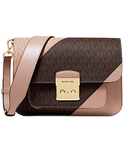 Michael Kors Tricolor Signature Editor Shoulder Bag