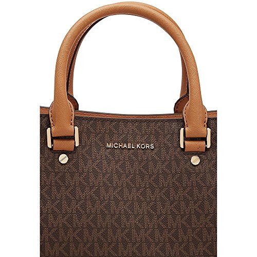 MICHAEL Kors Savannah Large Satchel in Brown/Acorn