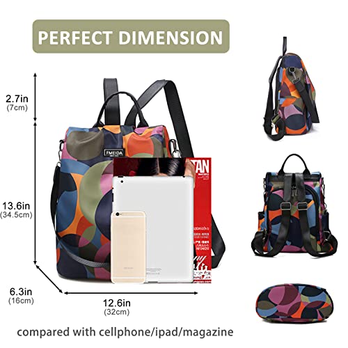 Waterproof and Convertible Fashion Backpack for College