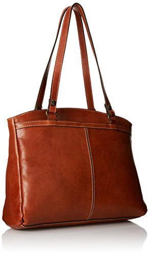 Patricia Nash Poppy Top Zip Tote Shoulder Bag, Tan, One Size
