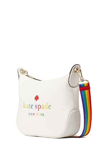 Kate Spade White Dove Rainbow Crossbody Bag