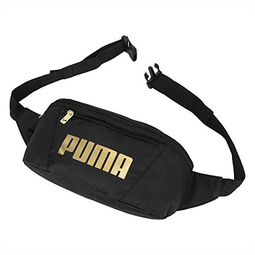 PUMA Evercat Traverse Waistpack, Black/Gold, One-Size