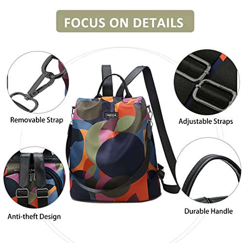 Waterproof and Convertible Fashion Backpack for College