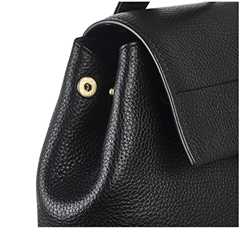 RADLEY London Black Leather Flapover Backpack Handbag for Women