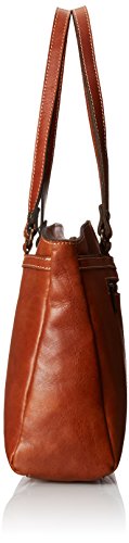 Patricia Nash Poppy Top Zip Tote Shoulder Bag, Tan, One Size