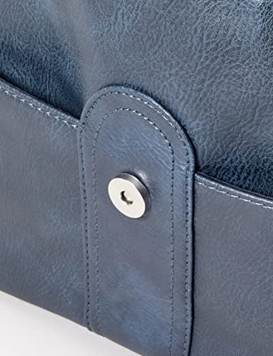 N.V. Navy Blue Designer Handbag Nv206