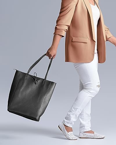 LeahWard Italian Leather Hobo Shoulder Bag (Orange)