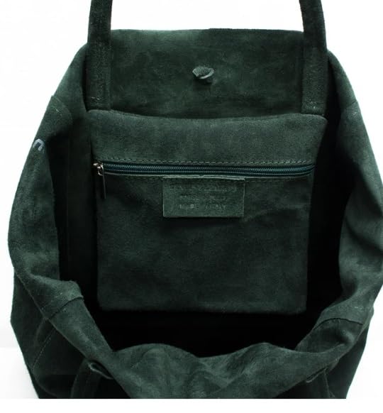 LeahWard Italian Leather Hobo Shoulder Bag (Orange)