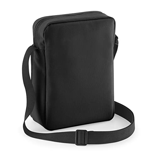 Stylish Black Cross Body Bag by BagBase