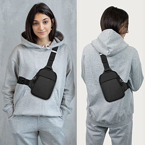 Waterproof Small Sling Bag Crossbody for Men and Women