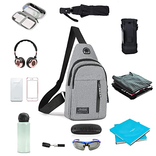 Yafe Small Nylon Sling Backpack for Men and Women