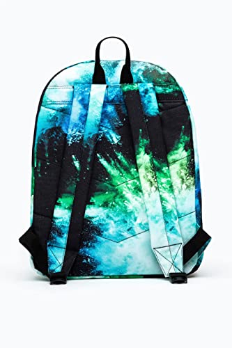 Chic Blue & Green Designer Backpack