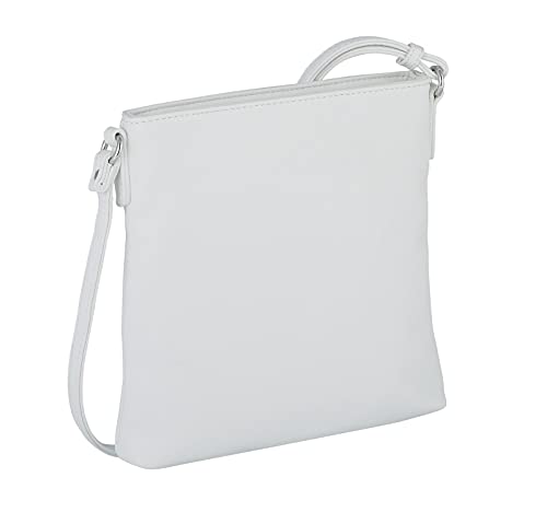 Gabor White Shoulder Bag for Women, 23x23x4 cm