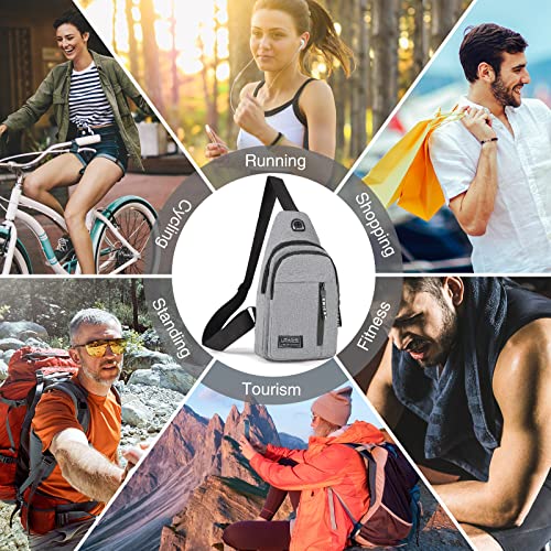 Yafe Small Nylon Sling Backpack for Men and Women