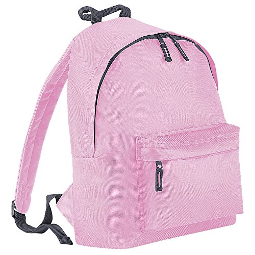 BagBase Black Daypack Backpack for Men, One Size