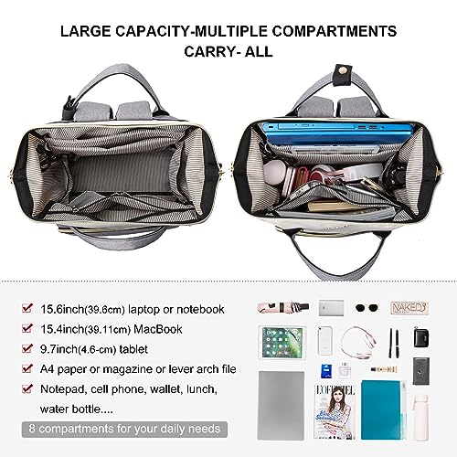 LOVEVOOK 15.6" Laptop Backpack - Stylish and Functional