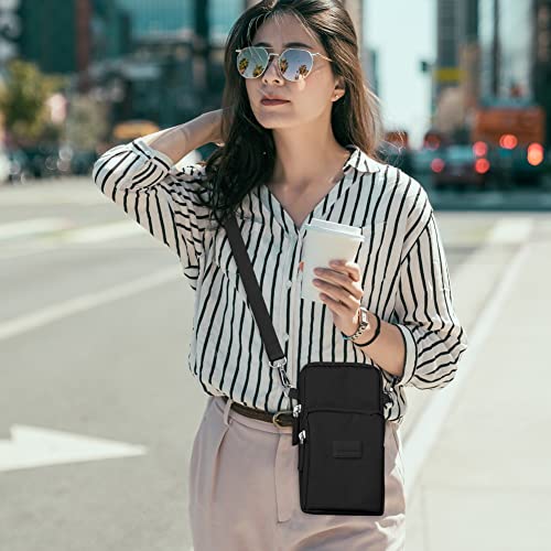 Aucuu Crossbody Phone Wallet Bag with Adjustable Strap