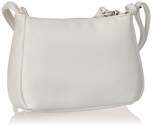 TOM TAILOR Women's White Cilia Shoulder Bag