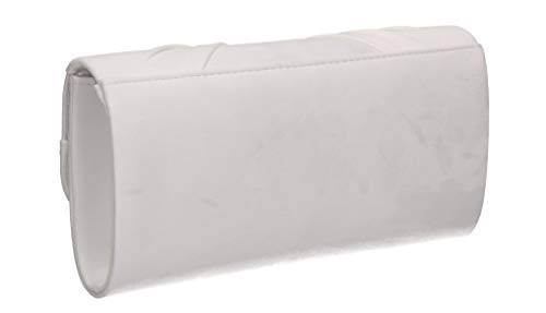 SwankySwans Damen White Louise Clutch