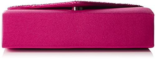 SWANKYSWANS Abby Diamante Envelope Clutch in Rose Color