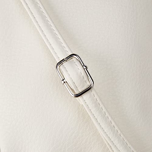 TOM TAILOR Women's White Cilia Shoulder Bag