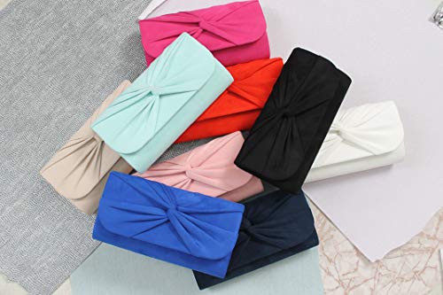 SwankySwans Damen White Louise Clutch