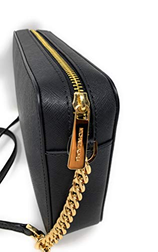 Michael Kors Jet Set Large Crossbody in Black