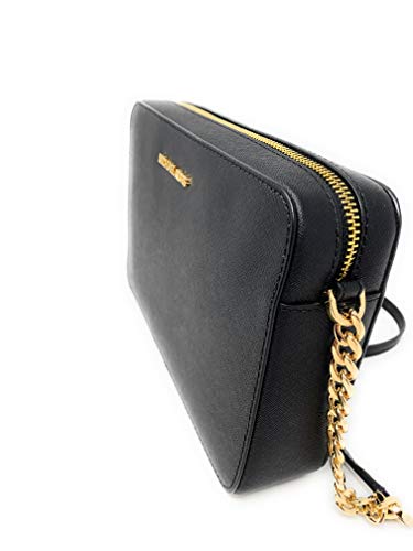 Michael Kors Jet Set Large Crossbody in Black