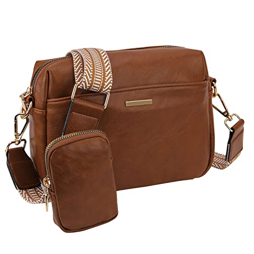 VX VONXURY Brown Designer Crossbody Bag